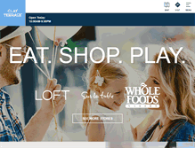 Tablet Screenshot of clayterrace.com
